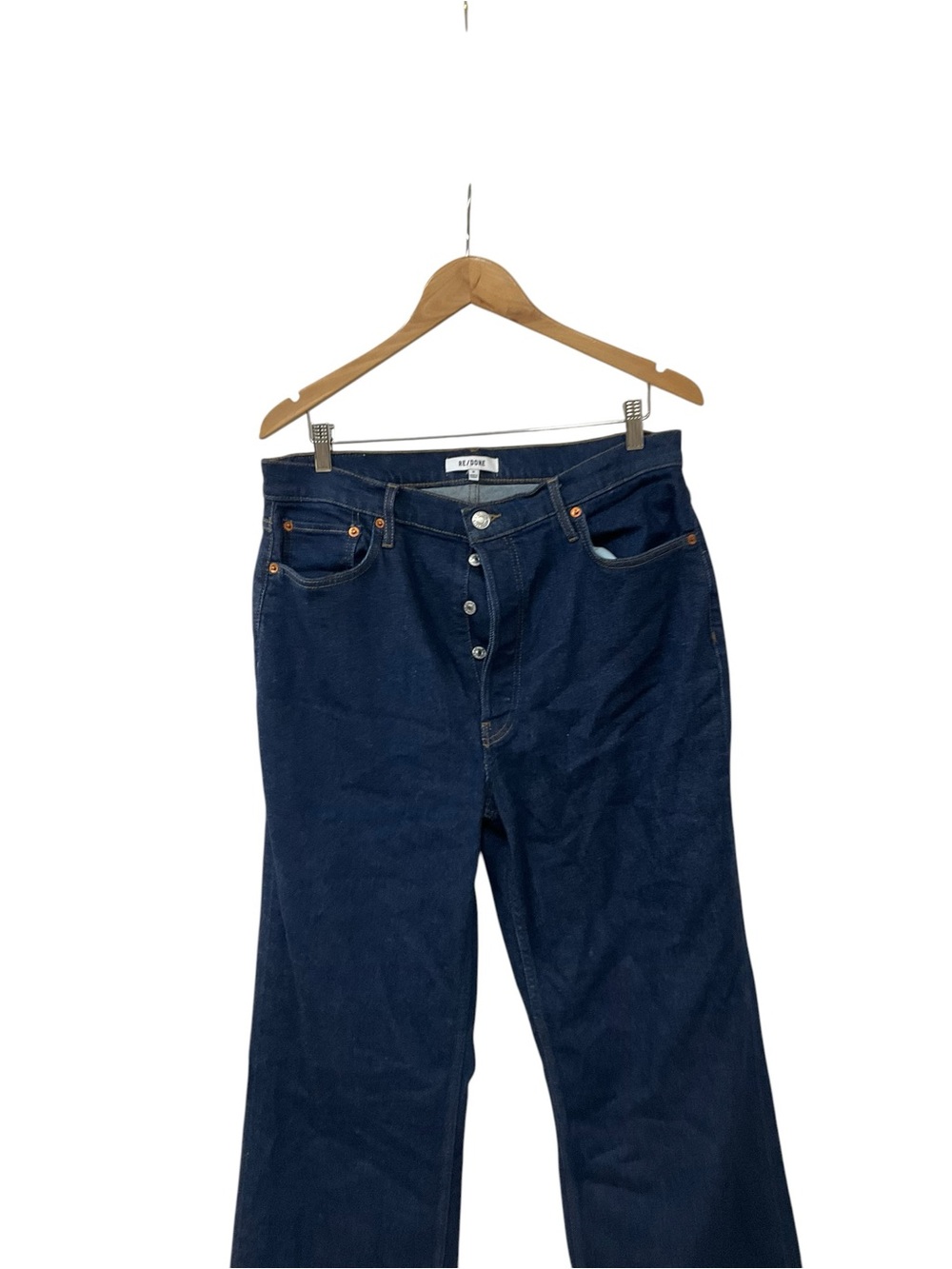 Re/Done Wide Leg Jeans 31 - Picture 2 of 5